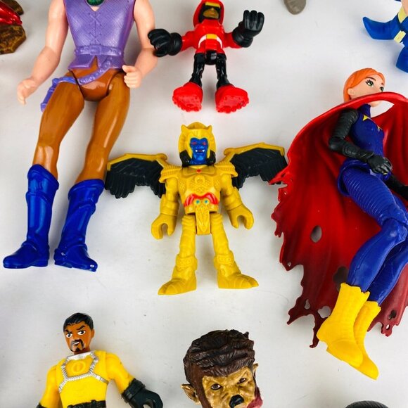Kids Pretend Play Toy Characters Figure Lot Marvel DC Super Hero Girls Big ++ - Picture 5 of 8